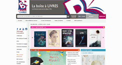 Desktop Screenshot of boitealivres.com